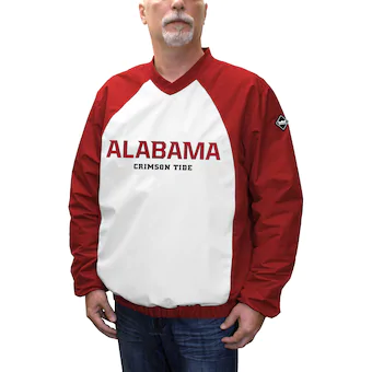 Alabama Crimson Tide Game Day Windshell Pullover Jacket Crimson