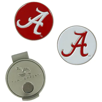 Alabama Crimson Tide Hat Clip & Ball Markers Set