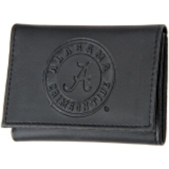 Alabama Crimson Tide Hybrid Tri Fold Wallet Black