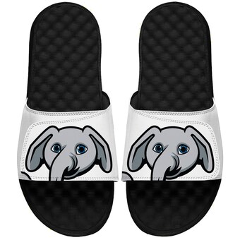 Alabama Crimson Tide ISlide Youth Mascot Slide Sandals White