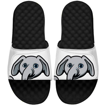 Alabama Crimson Tide ISlide Youth Mascot Slide Sandals White