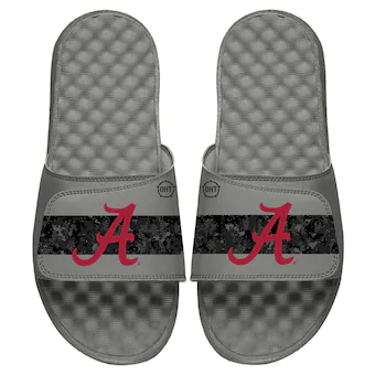 Alabama Crimson Tide ISlide Youth OHT Military Appreciation Slide Sandals Gray