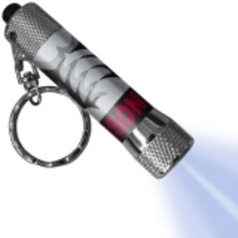 Alabama Crimson Tide LED Flashlight Logo Keychain