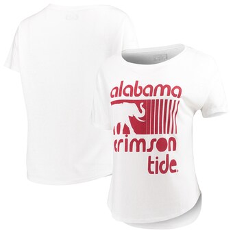 Alabama Crimson Tide T-Shirt - Lauren James - Ladies - White