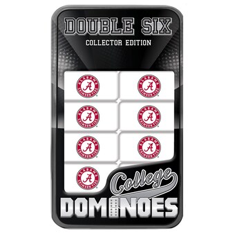 Alabama Crimson Tide NCAA Dominoes Set