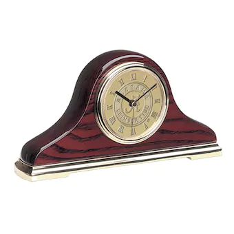 Alabama Crimson Tide Napoleon Clock Gold