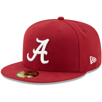 Alabama Crimson Tide New Era Basic 59FIFTY Fitted Hat Crimson