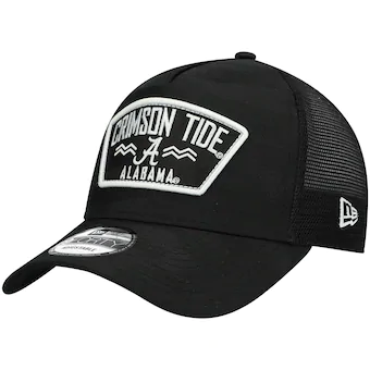 Alabama Crimson Tide New Era Broad Trucker 9FORTY Snapback Hat Black