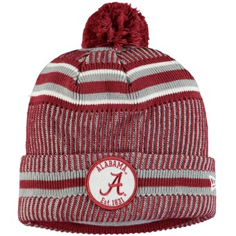 Alabama Crimson Tide New Era Sideline Home Cuffed Knit Hat Crimson