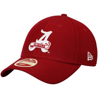Alabama Crimson Tide New Era Vintage Felt Tribute 49FORTY Flex Hat Crimson