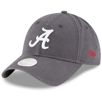 Alabama Crimson Tide New Era Womens Core Classic Twill 9TWENTY Adjustable Hat Crimson