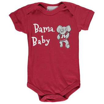 Alabama Crimson Tide Newborn & Infant Baby Mascot Bodysuit Crimson