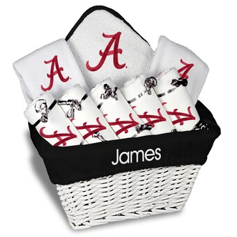 Alabama Crimson Tide Newborn & Infant Personalized Large Gift Basket