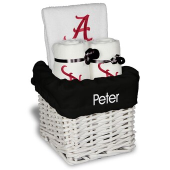 Alabama Crimson Tide Newborn & Infant Personalized Small Gift Basket