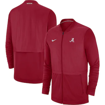 Alabama Crimson Tide Nike 2018 Sideline Hybrid Jacket Crimson