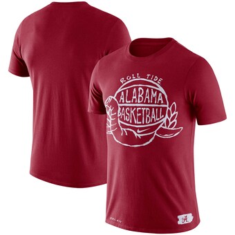 Alabama Crimson Tide T-Shirt - Nike - Roll Tide Basketball - Basketball - Performance - Crimson