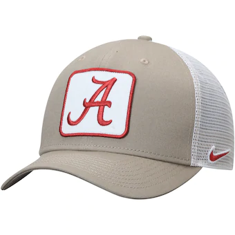 Alabama Crimson Tide Nike Classic 99 Trucker Adjustable Snapback Hat Khaki