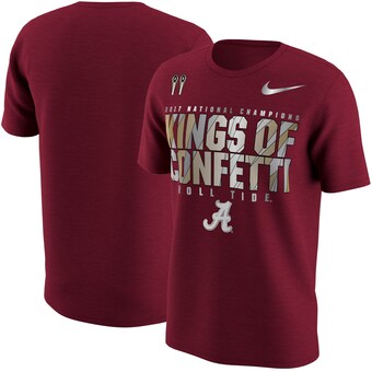 Alabama Crimson Tide Nike College Football Playoff 2017 National Champions Locker Room T-Shirt Crimson