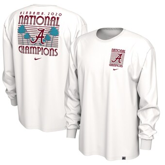 Alabama Crimson Tide Nike College Football Playoff 2020 National Champions Celebration Expressive Long Sleeve T-Shirt White