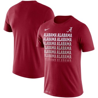Alabama Crimson Tide Nike Fade Performance T-Shirt Crimson