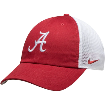 Alabama Crimson Tide Nike Heritage 86 Trucker Meshback Adjustable Hat Crimson