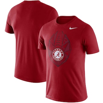 Alabama Crimson Tide T-Shirt - Nike - Football - Performance - Crimson