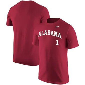 Alabama Crimson Tide Nike Replica Baseball T-Shirt Crimson