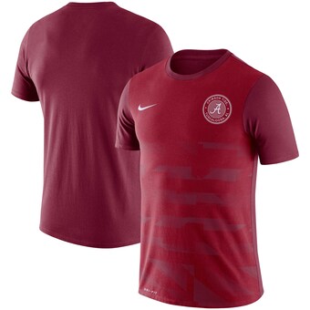 Alabama Crimson Tide Nike Stripe Legend Performance T-Shirt Crimson