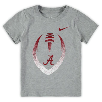 Alabama Crimson Tide T-Shirt - Nike - Toddler - Football - Grey