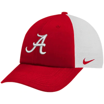 Alabama Crimson Tide Nike Trucker Adjustable Performance Hat Crimson White