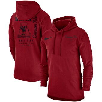 Alabama Crimson Tide Nike Vault SJY Club Hoodie Long Sleeve T-Shirt Crimson