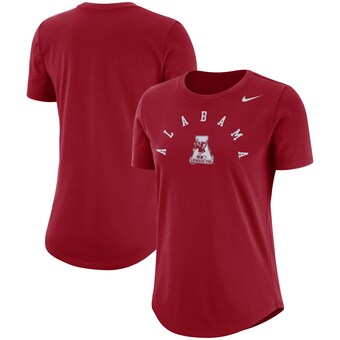 Alabama Crimson Tide T-Shirt - Nike - Ladies Vintage Logo - Crimson