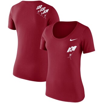 Alabama Crimson Tide T-Shirt - Nike - Ladies - Rammer Jammer - Scoop - Crimson