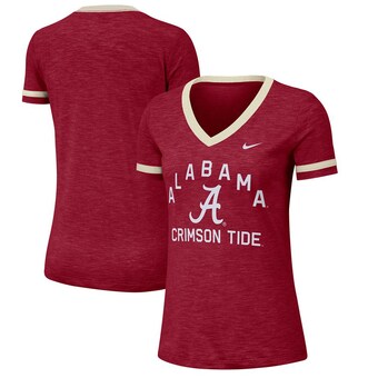 Alabama Crimson Tide T-Shirt - Nike - Ladies - V-Neck - Crimson