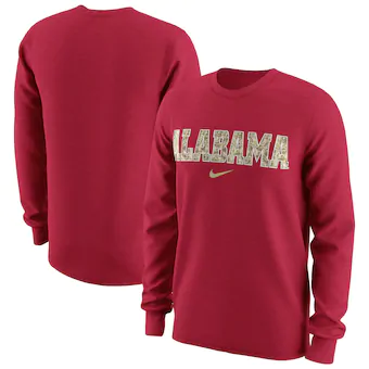 Alabama Crimson Tide T-Shirt - Nike - Long Sleeve - Crimson