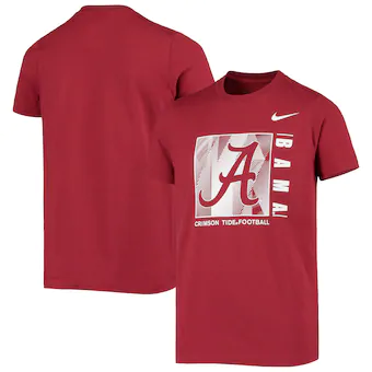 Alabama Crimson Tide T-Shirt - Nike - Youth/Kids - Bama Football - Football - Crimson