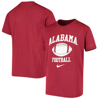 Alabama Crimson Tide T-Shirt - Nike - Youth/Kids - Football - Football - Performance - Crimson