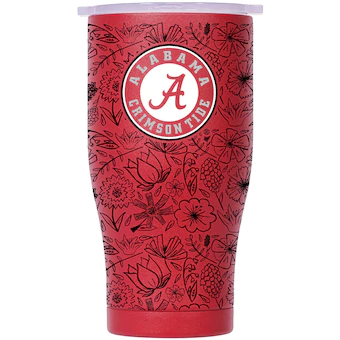 Alabama Crimson Tide ORCA 27oz Floral Sketch Chaser Tumbler