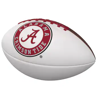 Alabama Crimson Tide Official Size Logo Autograph Football