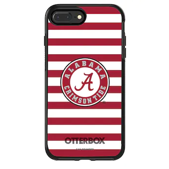 Alabama Crimson Tide OtterBox iPhone 8 7 Striped Symmetry Case