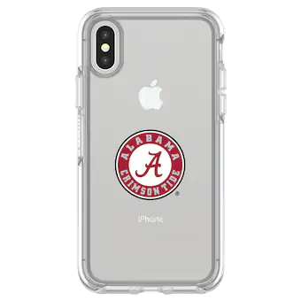 Alabama Crimson Tide OtterBox iPhone X Xs Clear Symmetry Case