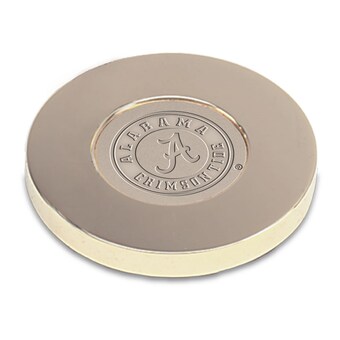 Alabama Crimson Tide Paperweight Gold