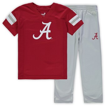 Alabama Crimson Tide Preschool Training Camp T-Shirt and Pants Set Crimson Gray