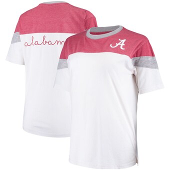 Alabama Crimson Tide T-Shirt - Pressbox - Ladies - White