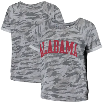 Alabama Crimson Tide T-Shirt - Pressbox - Ladies - Camo