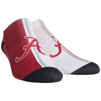 Alabama Crimson Tide Rock Em Socks Campus Stripe Ankle Socks