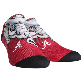Alabama Crimson Tide Rock Em Socks Mascot Low Ankle Socks