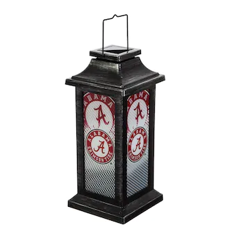 Alabama Crimson Tide Solar Garden Lantern