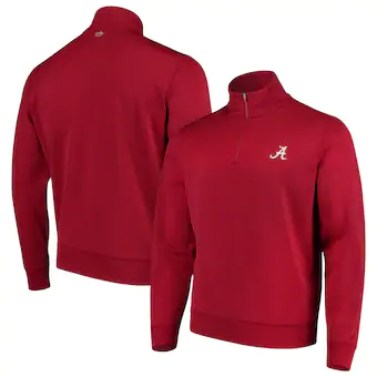 Alabama Crimson Tide Southern Tide Gameday Quarter Zip Pullover Jacket Crimson