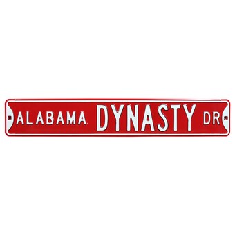 Alabama Crimson Tide Steel Street Sign
